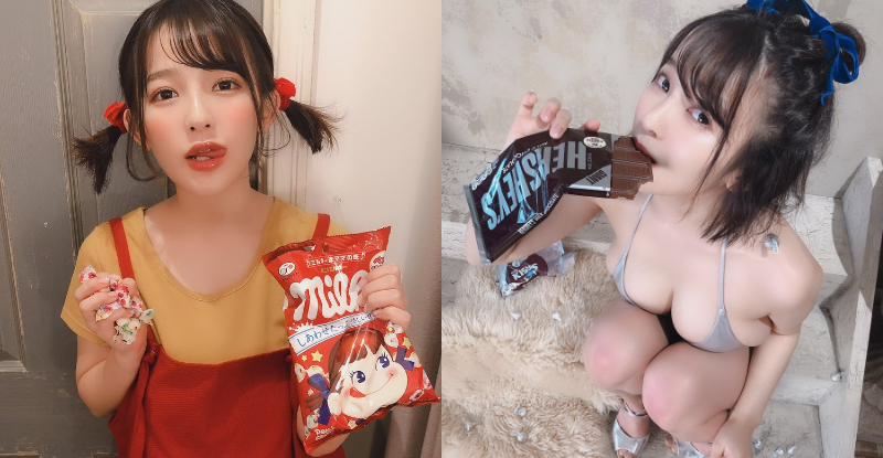 成人版不二家小女孩！巨乳妹子「天木じゅん」想當甜點被吃掉！