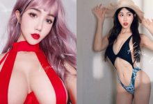 辣成這樣！「Kyna林妤霜」胸前兩粒包不住，紅絲帶讓人想拆開欣賞！-德州扑克迷