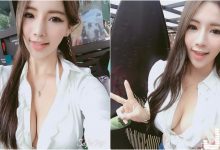 爆奶車模「中路大開」秒殺現場粉絲！「襯衫美乳」若隱若現真的好驚人…-德州扑克迷