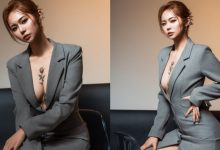 霸氣總裁「萱萱Yuri」不穿內衣，「深美事業線」招募小狼狗-德州扑克迷