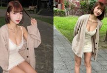 甜美短髮妹「彭彭」穿爆乳睡裙公園散步,原來是啦啦隊的淘氣女神!-德州扑克迷