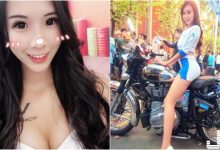 車展上「長腿SG」出沒，「完美曲線」跨過重機讓人心癢癢～-德州扑克迷