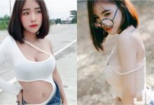 皮膚白皙「細肩帶崩乳妹」衣服不愛好好穿，長輩的重量已經快要撐斷肩帶了…-德州扑克迷