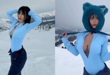 冰山美人!日本雪地驚見火辣正妹「茜茜」,「傲乳開縫」露超猛奶霜!-德州扑克迷