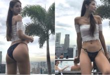 池邊驚見誘人「蜜桃臀」!比基尼正妹S曲線太吸引人…忍不住想一口咬下!-德州扑克迷