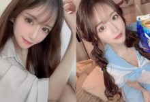 愛喝立頓奶茶的「高顏值櫻花妹」，穿上「深V制服」有著深深誘惑力！-德州扑克迷