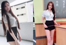 火辣家庭教師「子涵」課後輔導開課　火辣窄裙襯托逆天長腿好性感！-德州扑克迷