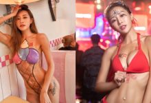 眼睛大吃冰淇淋!「Lara Fan 雙囍」超尺度裸體彩繪好大膽-德州扑克迷