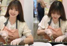 無法拒絕的女友力！大眼萌妹「莫葵 Vika」親手烤巧克力餅，超可愛笑容甜度100%！-德州扑克迷