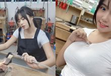 「正妹工匠」甜美氣質讓人戀愛 圍裙一脫更直接成為巨乳展示架-德州扑克迷