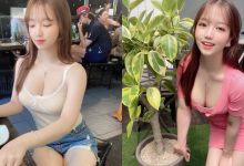 清純吃貨女孩「爆乳吃燒烤」，雪白肌膚＋Ｓ型曲線網友讚爆！-德州扑克迷