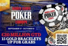 【EV扑克】简讯 | 2025年WSOP欧洲赛程安排15条金手链赛事，总保证奖金池达2,000万欧元-德州扑克迷