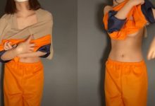 F奶女大生鏡頭前換衣Cos孫悟空　想使出「歐派氣功」卻走光-德州扑克迷