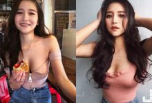 再往下拉一點！「氣質白嫩奶妹」胸口竟是「大深V拉鍊」！好想一口氣往下拉到底啊！-德州扑克迷