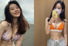 青春的力量！「正妹大學生」海邊玩耍身材太OP，「美乳腹肌」不愧是啦啦隊女孩！-德州扑克迷