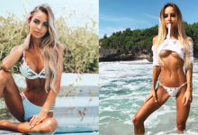 玩很大！「奶妹使壞」自掀衣大露乳球底線　天使容顏魔鬼身材讓人狠狠愛-德州扑克迷