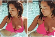 正妹下水「養眼美乳現形」！超傲人乳量差點爆出，視角真的太邪惡！-德州扑克迷