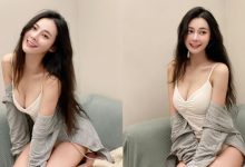 不忍了！美胸網紅「張香香」驚喜連發「細肩帶爆乳照」造福網友-德州扑克迷