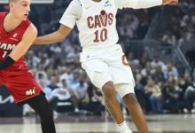 迈博体育:米切尔30分阿德巴约24+9 加兰27+5骑士胜热火-德州扑克迷