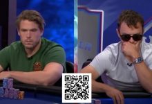 【EV扑克】顶三条面对两次过牌-加注至全压，毫不犹豫秒跟-德州扑克迷