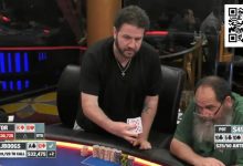 【EV扑克】这牌需要思考那么久？一位紧手玩家的“本世纪最夸张nitroll”-德州扑克迷