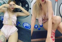 「泰辣女子」中路大開現身洗衣店，「雪嫩雙峰」一不小心就倒出來-德州扑克迷