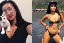 喵喵好爽！「大奶網美」奶盛幼貓，肉墊著處「軟軟綿綿der」好羨慕貓咪呀 !-德州扑克迷