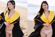 長腿土木工程師畢業袍下藏火辣身材 致命曲線超犯規!-德州扑克迷