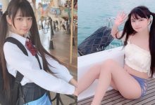 甜美系萌妹「可凡」實穿18R交換禮物！粉紅蕾絲小褲褲露出白白一片～-德州扑克迷