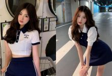 停車場「22歲超可愛纖腰妹子」，深藍小洋裝下有「性感S曲線」！-德州扑克迷