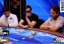 【EV扑克】这冤家牌能弃掉?A花惨撞同花顺,小哥神操作让解说惊呆了!-德州扑克迷