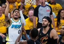 迈博体育 打疯了!步行者半场80-39领先骑士41分 12记三分4人上双碾压-德州扑克迷