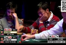 【EV扑克】用3嗨抓诈唬?WSOP主赛这手牌颠覆你对德扑的认知!-德州扑克迷