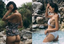 性感健貨「陳萱Laila Chen」野溪撩起「翹挺美臀」，放曬麥色辣體畫面超辣眼！-德州扑克迷