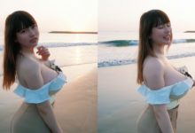 比海還洶湧！最巨補習班老師穿平口上衣幾乎要掉出來了！-德州扑克迷