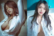 巨乳女神「馮子紜」奶大到釦子扣不起來　天然八字奶「垂到肚子」完美水滴型輪廓超明顯-德州扑克迷