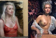 神到啦!畫中露點女模就是她…「充滿藝術的肉體」一眼難忘深刻入心-德州扑克迷