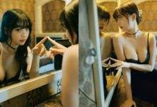 嫵媚小姊姊「苡昕」鏡前擺弄，反射「鮮嫩美乳」雙重性感！-德州扑克迷