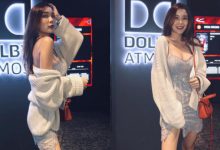 性感小姐姐「Peisy」看電影也要換戰袍,超亮車燈替同場加映視覺體驗!-德州扑克迷