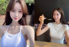 IG甜美歐尼「容顏超白嫩」，細肩帶上衣「胸型好誘人」！-德州扑克迷