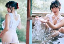 湯泉美人「苡昕」半透衣料，「邪惡蜜臀」若隱若現超誘惑！-德州扑克迷