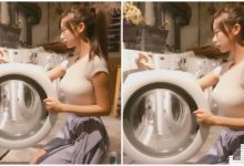 甜美正妹跪地開洗衣機 「渾圓胸型」完整呈現,IG露乳照也好殺喔!-德州扑克迷