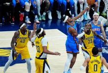 迈博体育 哈利伯顿14+5亚历山大21分 步行者胜雷霆总决赛进-德州扑克迷