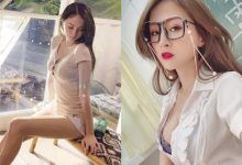 「雪岑Lola」性感姿態曬美腿，領口爆出「乳力洞洞」真邪惡！-德州扑克迷