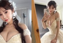 請嫁給我！巨乳甜心《安希Anxi》穿上婚紗實現粉絲結婚夢-德州扑克迷