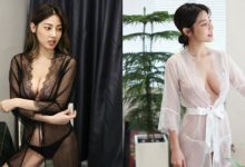 「巨乳姐姐」黑白兩色蕾絲薄紗哪件比較性感？網友：小孩子才做選擇-德州扑克迷