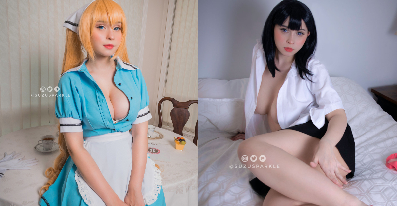 奶香四溢！巨乳Coser胸前「長輩」太強悍　動不動就跑出來Say Hi刷存在感