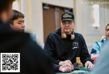 【EV扑克】惨遭唯一补牌绝杀淘汰，竟能含笑离场？这不像Hellmuth啊 | 主赛Day3-德州扑克迷