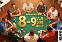【EV扑克】进阶：8-9人桌深码局的8条黄金法则-德州扑克迷
