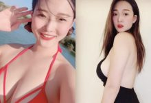 外拍甜心「施菲亞Feiya」比基尼出海玩耍，「雪白豪乳」好震撼！-德州扑克迷